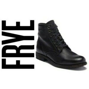 Frye Women’s Black Tyler Lace Up Combat Boot